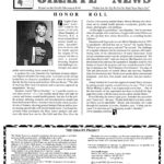 2001 Giraffe commendation article