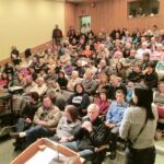 Mar 2014 Carolyn Wong presents an Asian short films program to an over-full house.