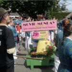 June 2018 Mayhem at the start of the Oak Bay Tea Party Parade.