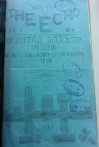 magazine cover with title "The Echo"