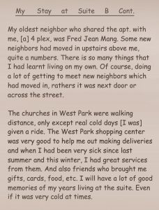 Transcription: Doreen's Diary 1978, continued