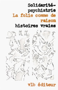 white book cover with french title and sketch of people walking every which way
