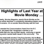 2003 Highlights for Canada Council