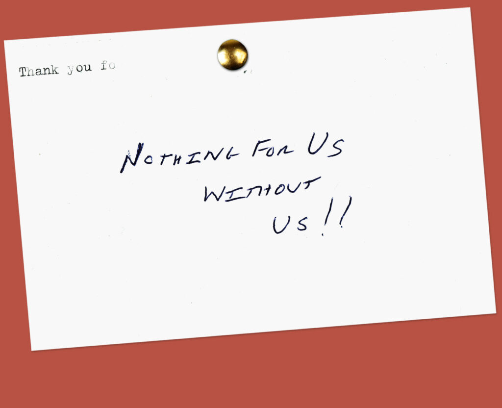 Legacies of MPA - Visitor Feedback Comment Card