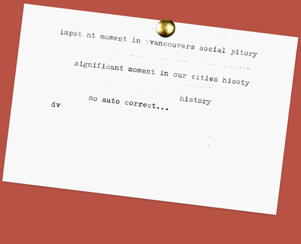 Legacies of MPA - Visitor Feedback Comment Card